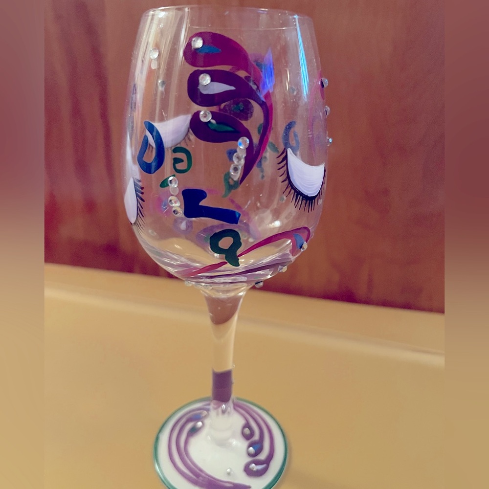 GUC wine glass set of two